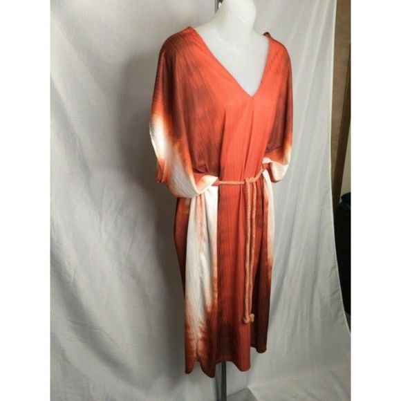 ZARA Tie Dye Boho Dress M - Picture 5 of 11